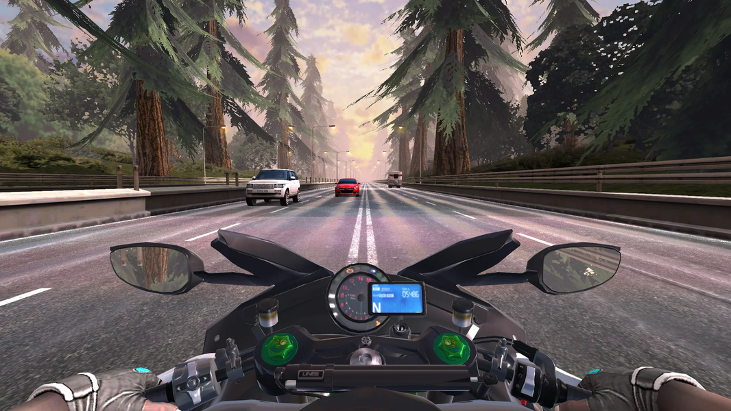 Traffic Bike Driving Simulator - عکس بازی موبایلی اندروید