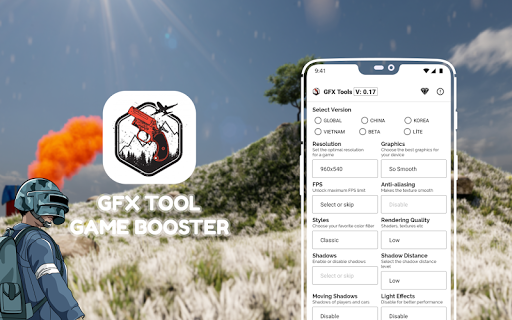 GFX Tools  & Game Booster Graphics Toolkit - Image screenshot of android app