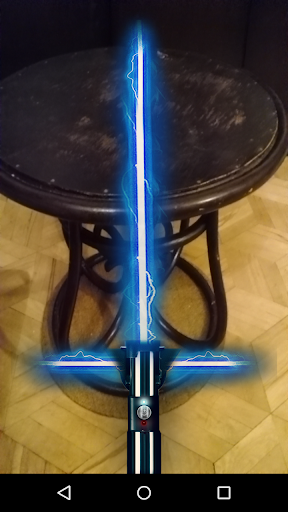 new crossguard light sword app - Image screenshot of android app