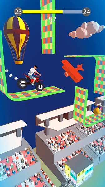 Bike Trickster - Gameplay image of android game