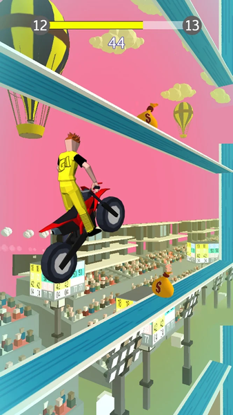 Bike Trickster - Gameplay image of android game