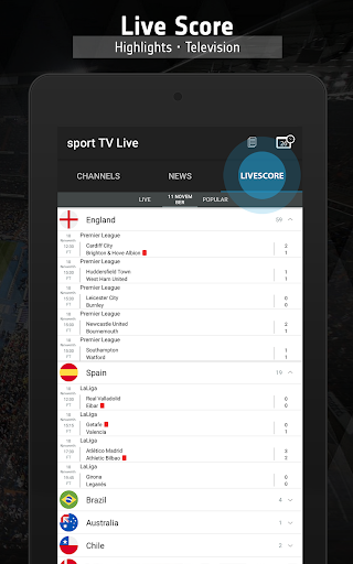 sport TV Live - Sport Television - عکس برنامه موبایلی اندروید