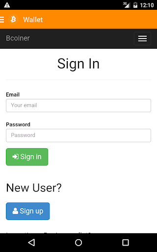 Bcoiner - Free Bitcoin Wallet - عکس برنامه موبایلی اندروید