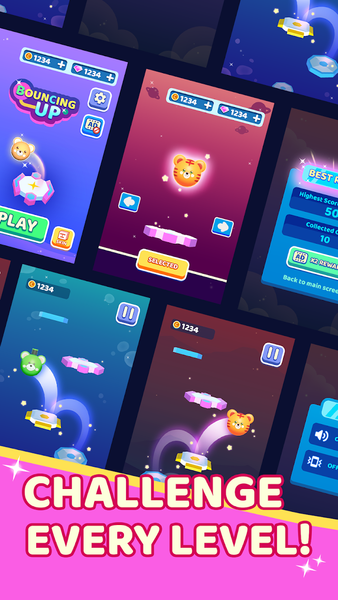 Bouncing up - Gameplay image of android game