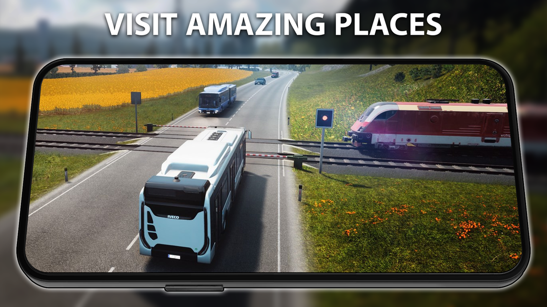 BDS: Bus Driving Simulator - عکس بازی موبایلی اندروید