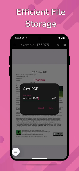 Readora – File & Text Editor - عکس برنامه موبایلی اندروید