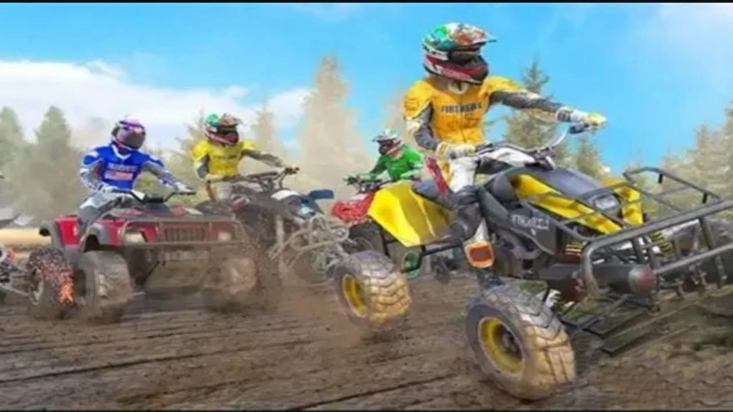 Beach Racing - Gameplay image of android game