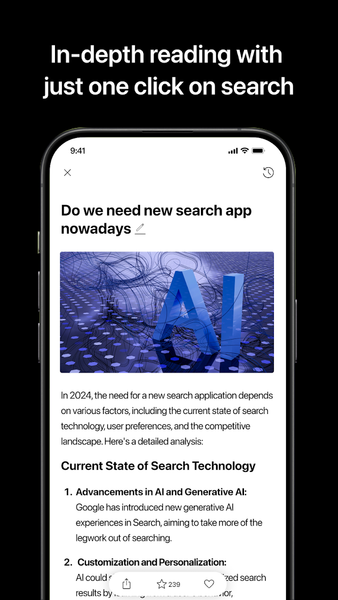 BeaGo: Smarter AI Search - Image screenshot of android app