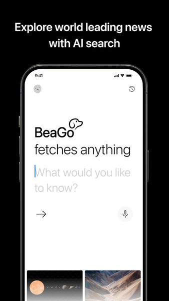 BeaGo: Smarter AI Search - Image screenshot of android app