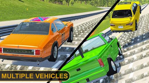 Beam Drive Death Stair Car Crash Simulator ۲۰۲۰ - عکس بازی موبایلی اندروید