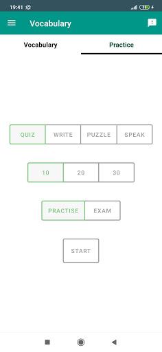 TOEFL Vocabulary - Image screenshot of android app