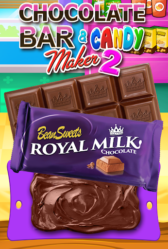 Chocolate Candy Bars Maker & Chewing Gum Games - عکس برنامه موبایلی اندروید
