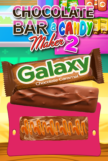 Chocolate Candy Bars Maker & Chewing Gum Games - عکس برنامه موبایلی اندروید