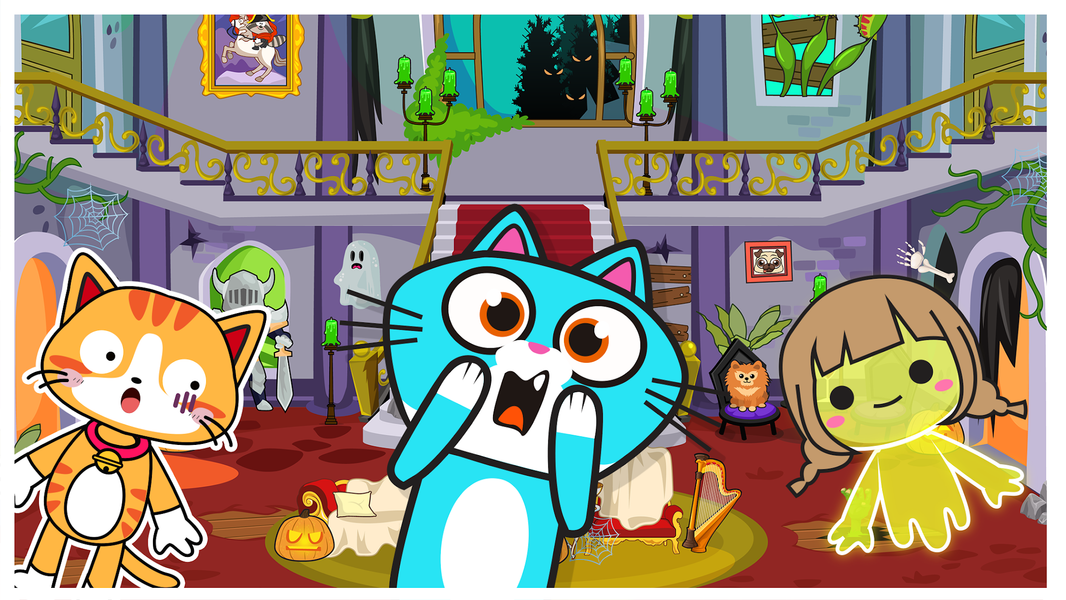 Main Street Pets Haunted House - Image screenshot of android app