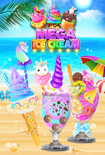 Mega Ice Cream Popsicles Maker & Ice Cream Games - عکس برنامه موبایلی اندروید