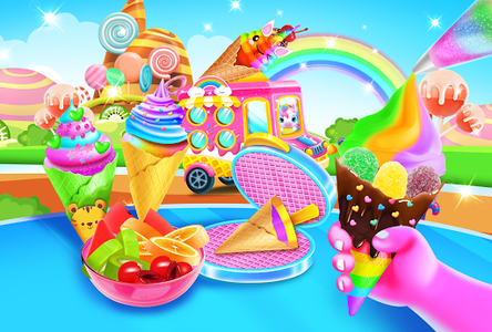 Mermaid Glitter Cupcake Chef - عکس بازی موبایلی اندروید