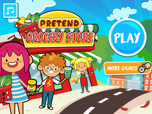 My Pretend Grocery Store Games - عکس بازی موبایلی اندروید