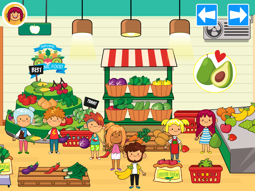 My Pretend Grocery Store Games - عکس بازی موبایلی اندروید