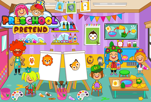 Pretend Preschool Kids Games - Image screenshot of android app