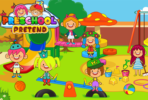 Pretend Preschool Kids Games - Image screenshot of android app