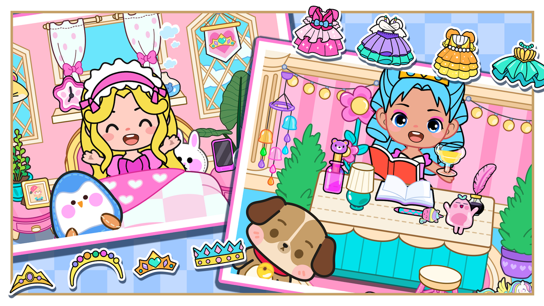 Princess Amelia's World - Gameplay image of android game
