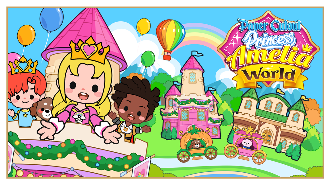 Princess Amelia's World - Gameplay image of android game