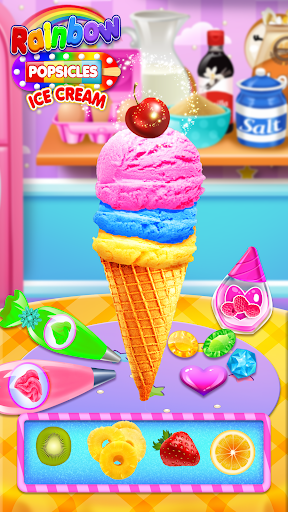 Rainbow Ice Cream & Popsicles - عکس برنامه موبایلی اندروید