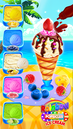 Rainbow Ice Cream & Popsicles - Image screenshot of android app