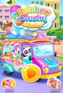 Rainbow Frozen Slushy Truck - Image screenshot of android app