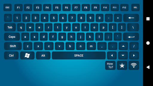 PC Keyboard WiFi & Bluetooth (+ Mouse | Track pad) - Image screenshot of android app