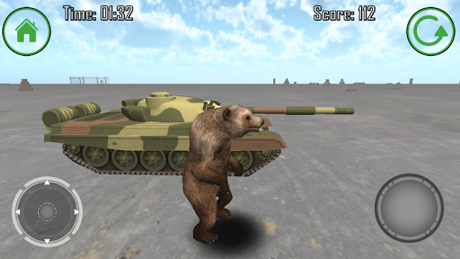 Bear Simulator 3D Madness - Gameplay image of android game
