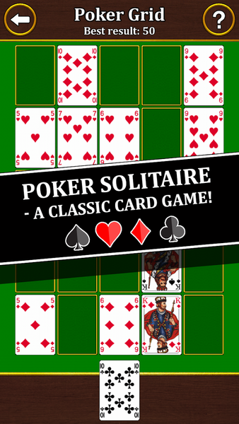 Poker Solitaire - عکس بازی موبایلی اندروید