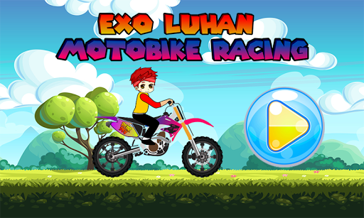 EXO Games - Luhan Motobike Racing - Gameplay image of android game