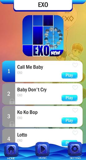 EXO Chibi Piano Tiles - Gameplay image of android game