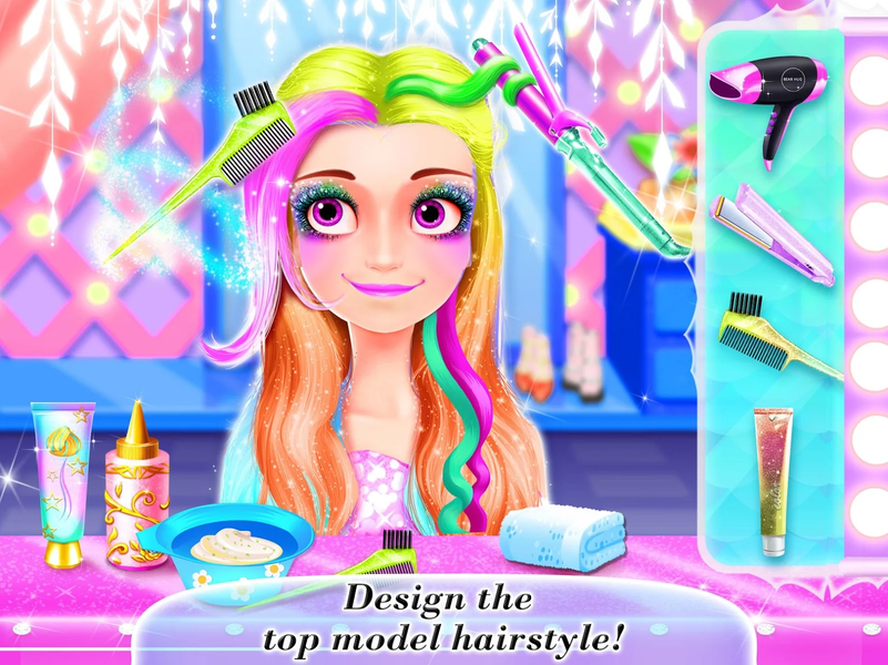 Beauty Salon - Girls Games - Gameplay image of android game