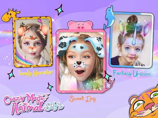 Crazy Animal Selfie Filters - Gameplay image of android game