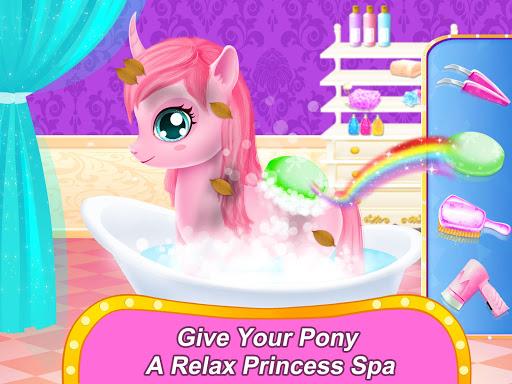 Rainbow Pony Makeover - Gameplay image of android game