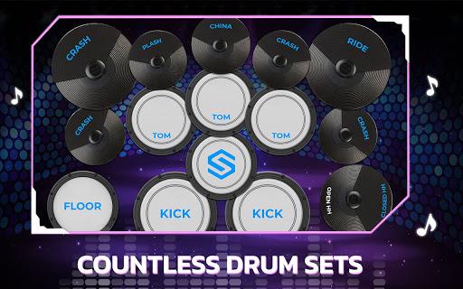 Electric Drum Set - Virtual Drum Kit & Drum Pro - عکس برنامه موبایلی اندروید