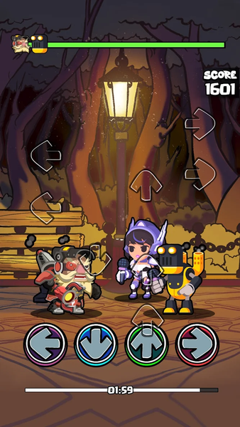 Beat Fight:Full Mod Battle - Gameplay image of android game