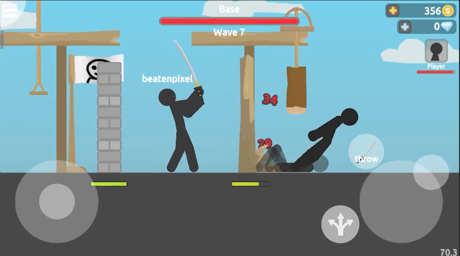 Stickman Attack - عکس بازی موبایلی اندروید