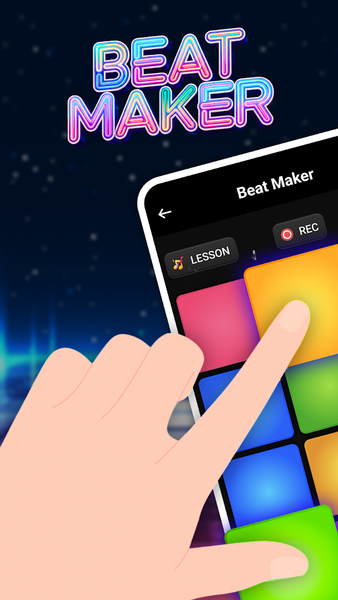 Beat Maker Pro - Drum Pad - عکس برنامه موبایلی اندروید