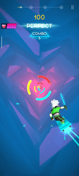 Beat Rider: Neon Rush - عکس بازی موبایلی اندروید