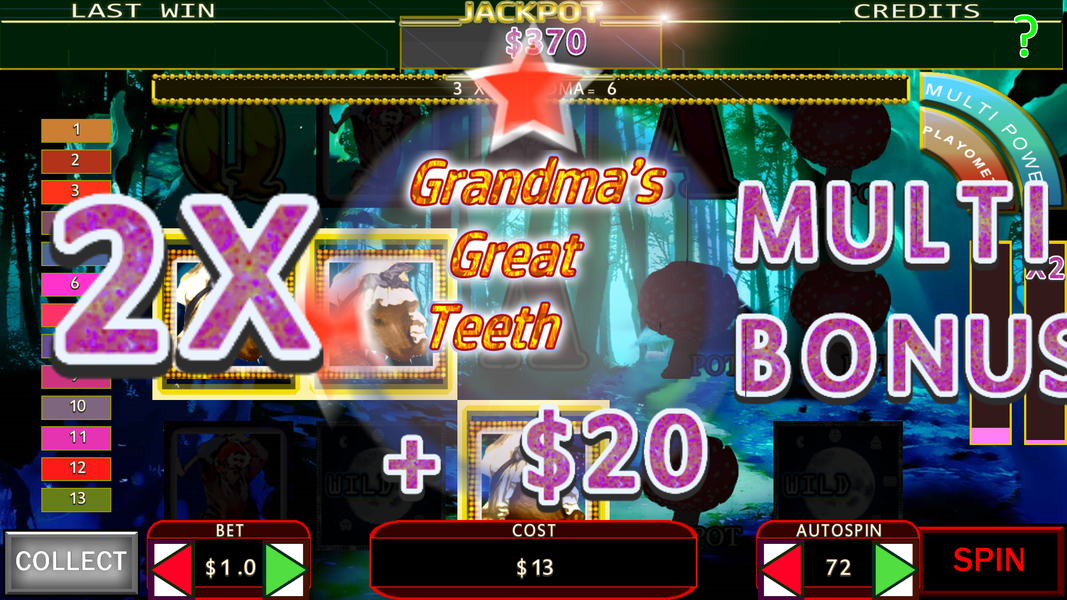 Red Riding Hood Slot - Gameplay image of android game