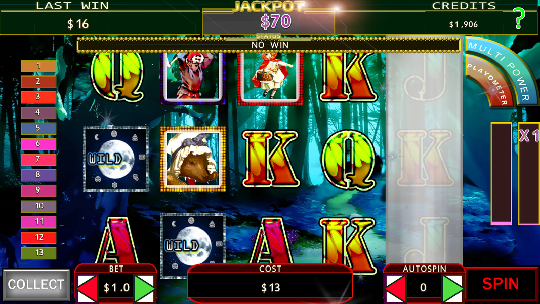 Red Riding Hood Slot - Gameplay image of android game