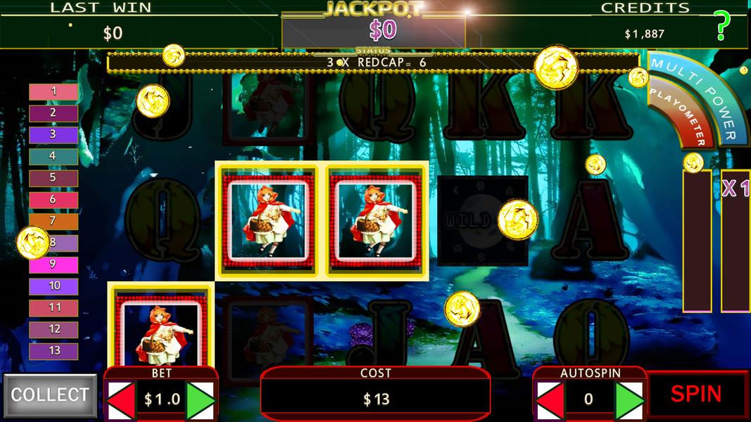 Red Riding Hood Slot - Gameplay image of android game
