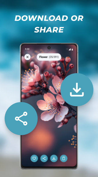 ۴۰۰۰۰ Wallpapers & Backgrounds - عکس برنامه موبایلی اندروید
