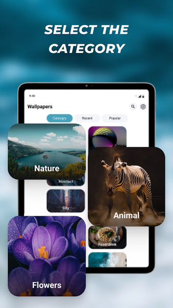 ۴۰۰۰۰ Wallpapers & Backgrounds - عکس برنامه موبایلی اندروید