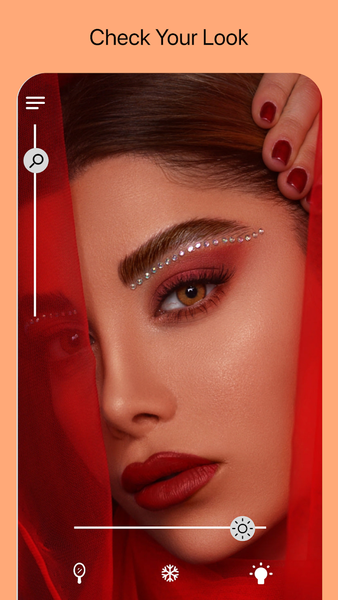 Mirror App - Mirror With Light - عکس برنامه موبایلی اندروید