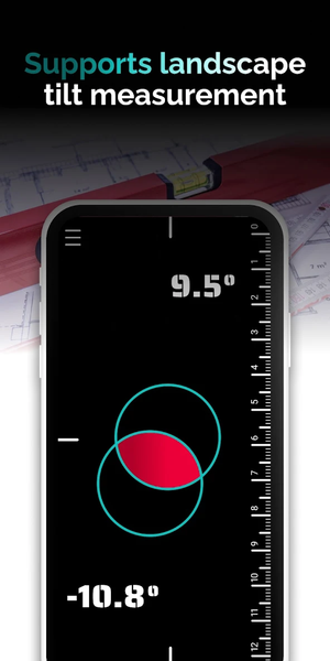 Essential Bubble Level & Ruler - Image screenshot of android app