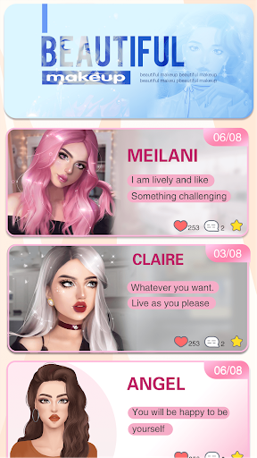 Beauty Salon - makeup games & super idle makeover - عکس بازی موبایلی اندروید